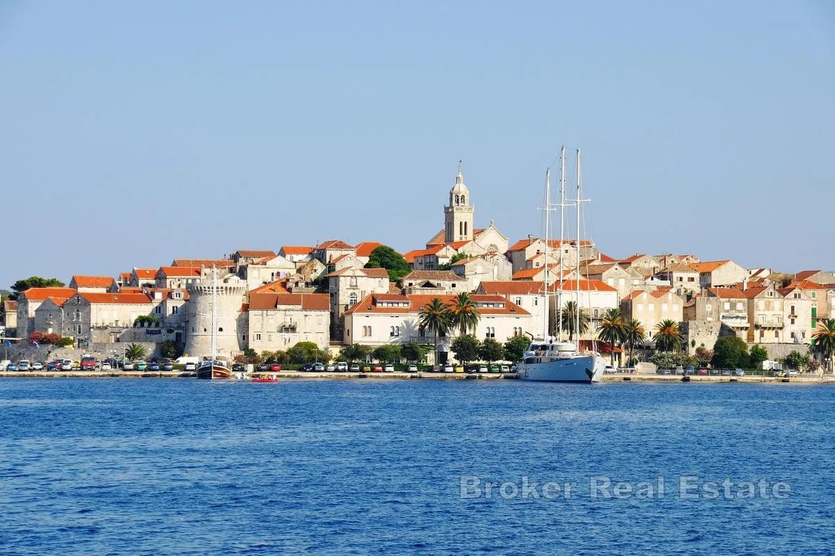Građevinsko zemljište s pogledom na more - Korčula