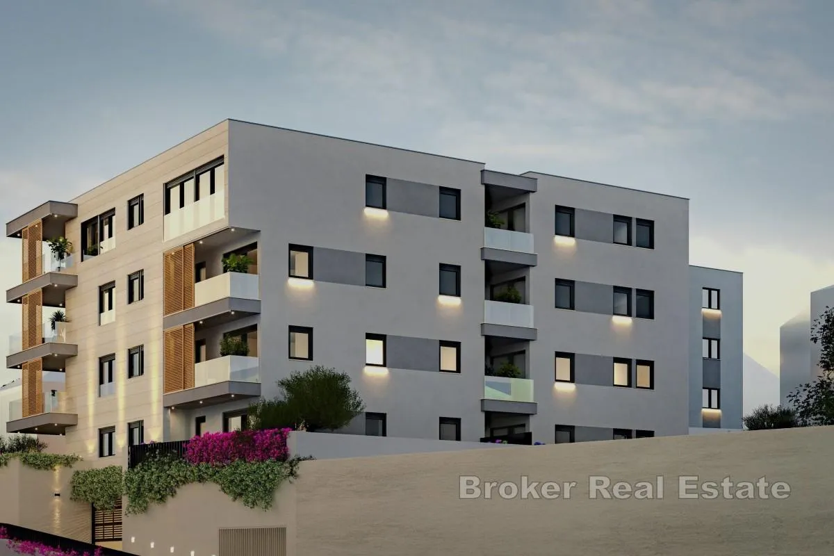 Moderan jednosoban apartman unutar novogradnje - Visoka, Split grad