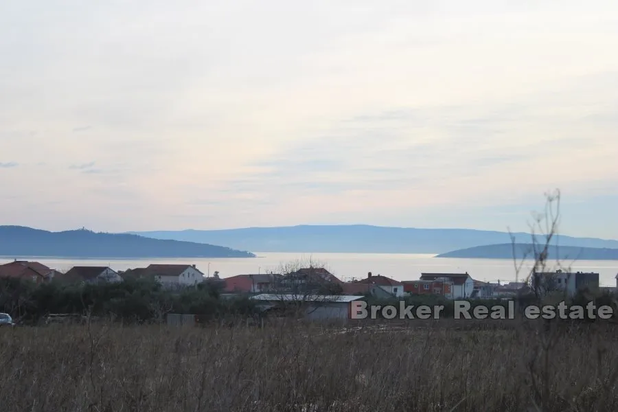 Građevinsko zemljište s pogledom na more - Kaštel Štafilić, Kaštela