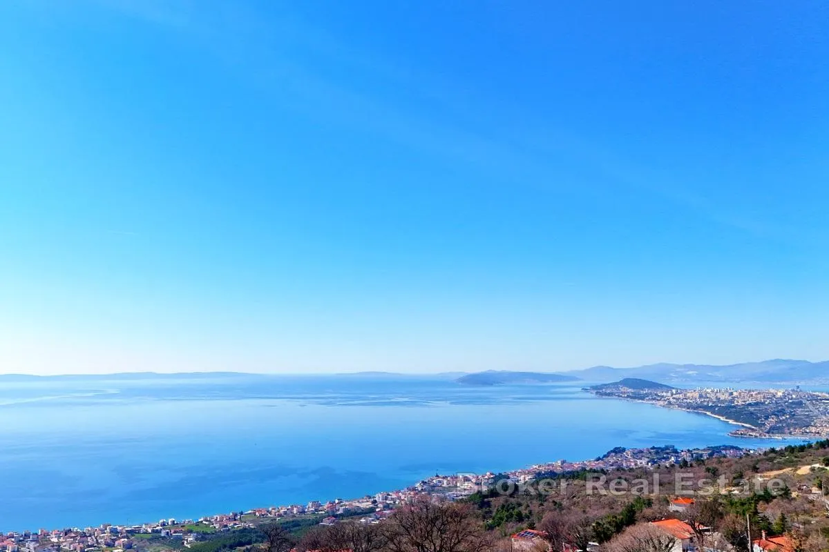 Renovirana kuća s pogledom na more - Podstrana - Grljevac, Podstrana