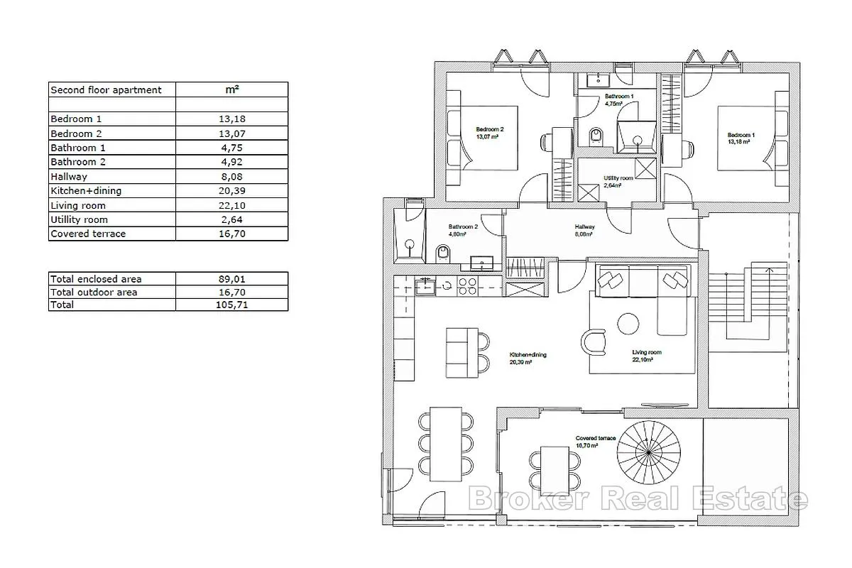 moderna apartmanska kuća s pogledom na more - slika 9