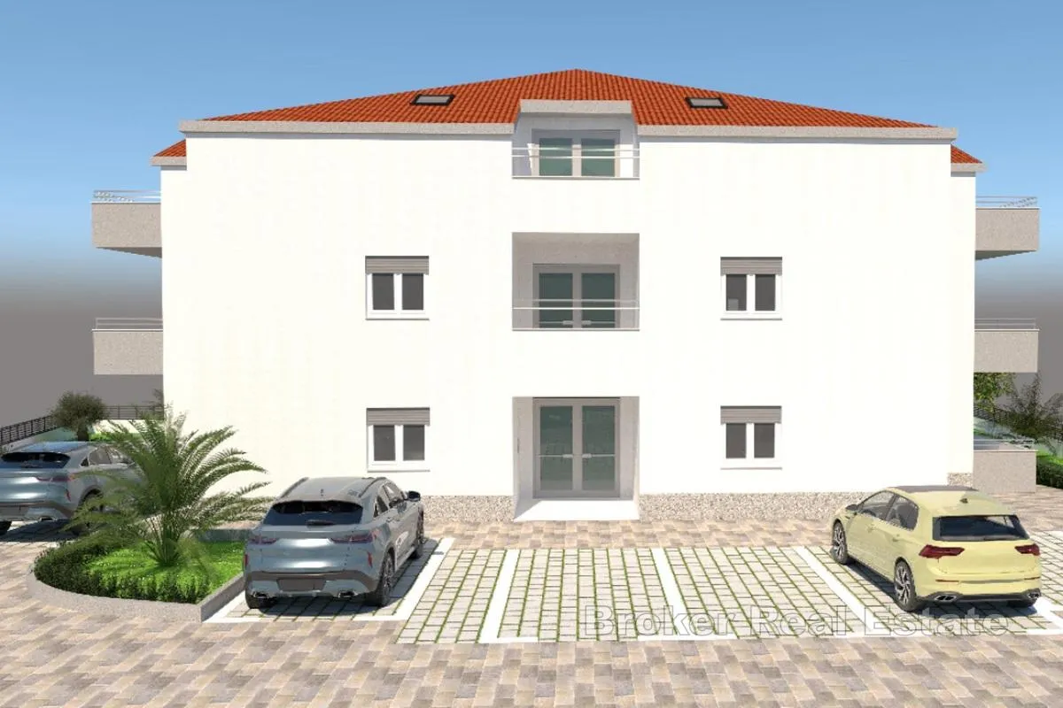 moderan apartman u novogradnji s pogledom na more - slika 7