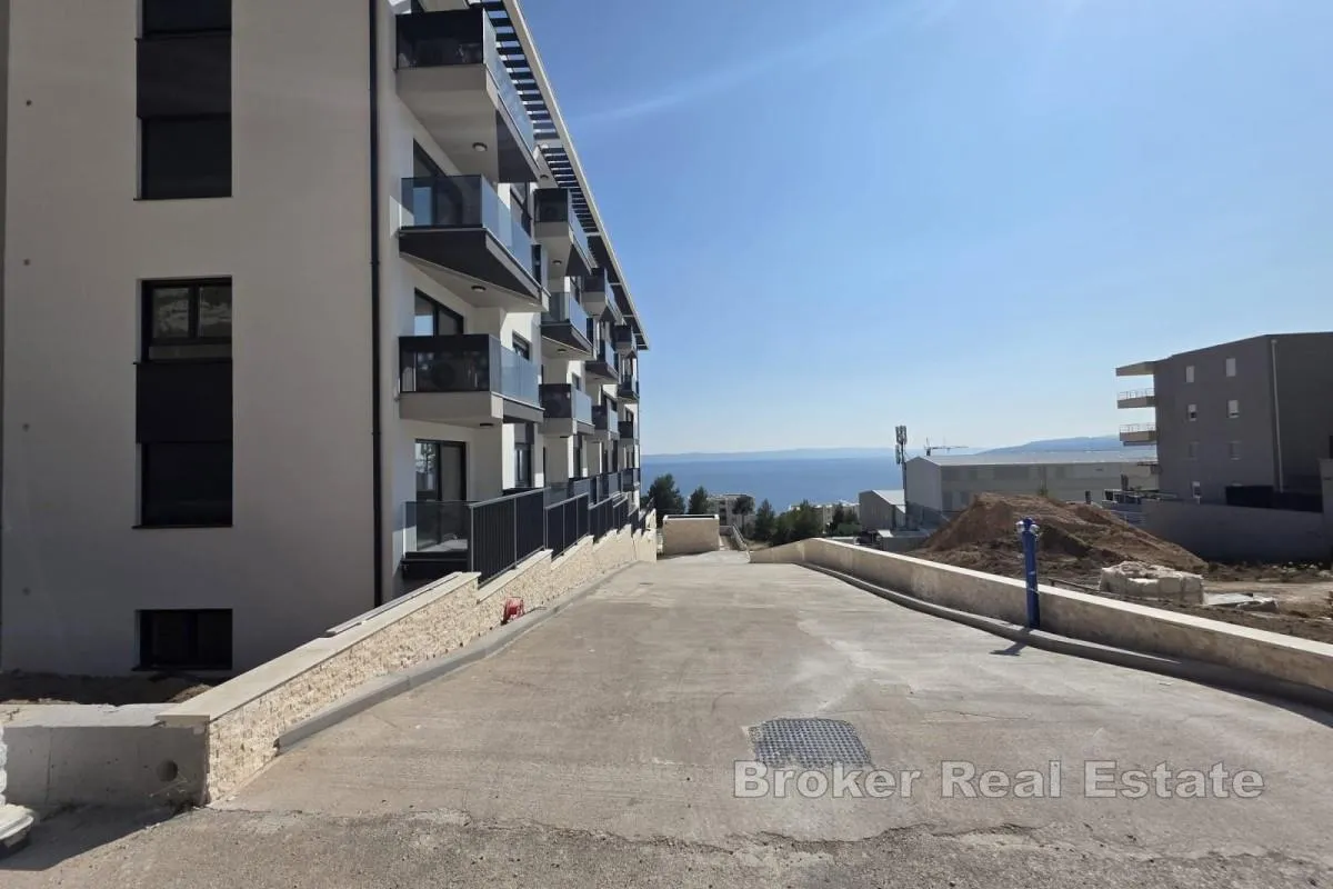 atraktivan dvosoban apartman u novogradnji s djelomičnim pogledom na more - slika 9