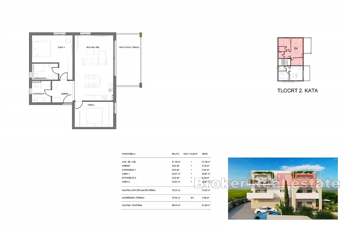 apartmani u izgradnji s pogledom na more - slika 8