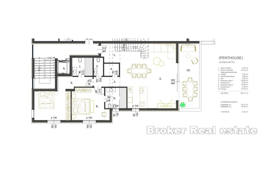 penthouse s otvorenim pogledom - slika 15