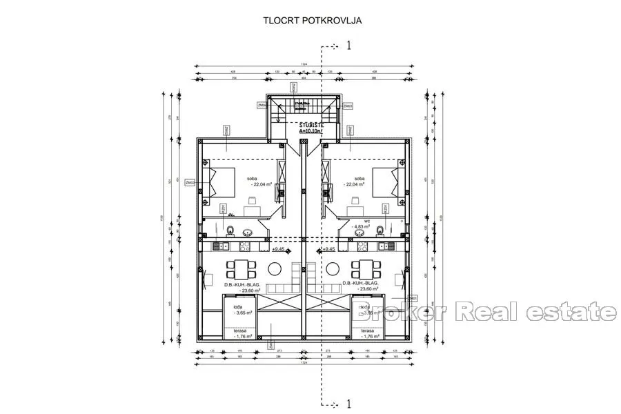 apartmanska kuća sa pogledom na more - slika 13