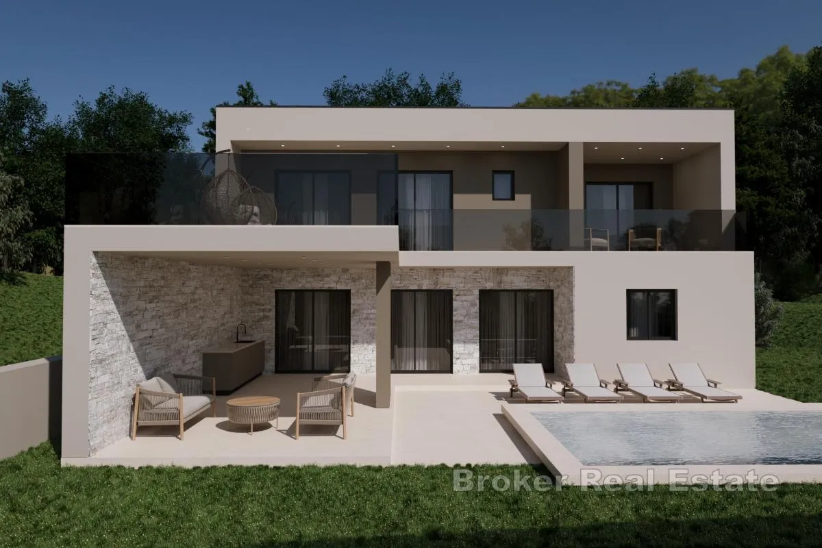 moderna vila s bazenom i visokom razinom privatnosti - slika 2