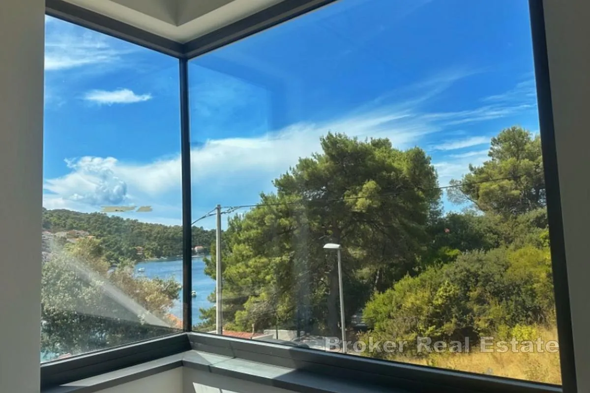 moderna dizajnerska vila s bazenom i pogledom na more - slika 6