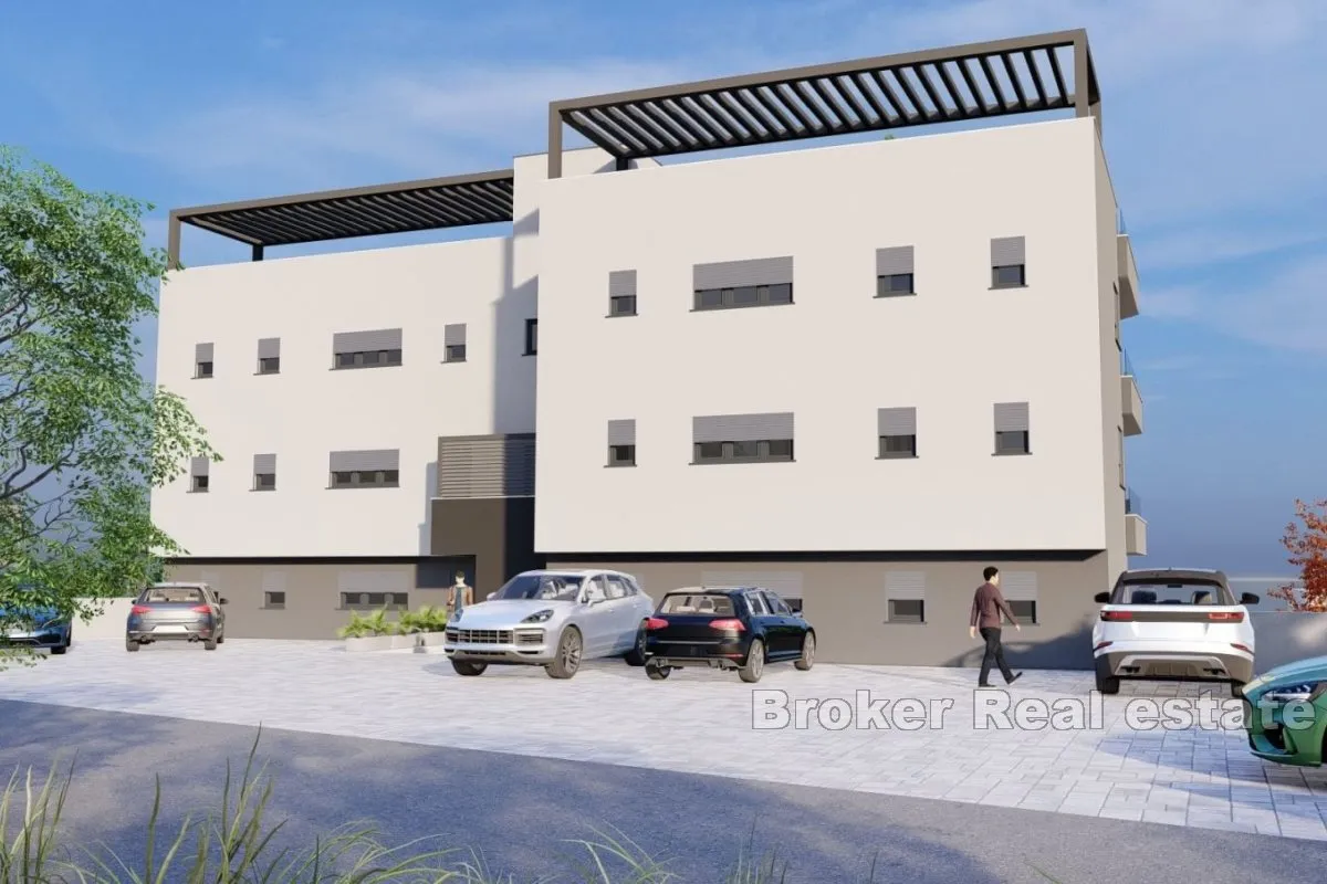 apartmani u izgradnji s bazenom i pogledom na more - slika 5