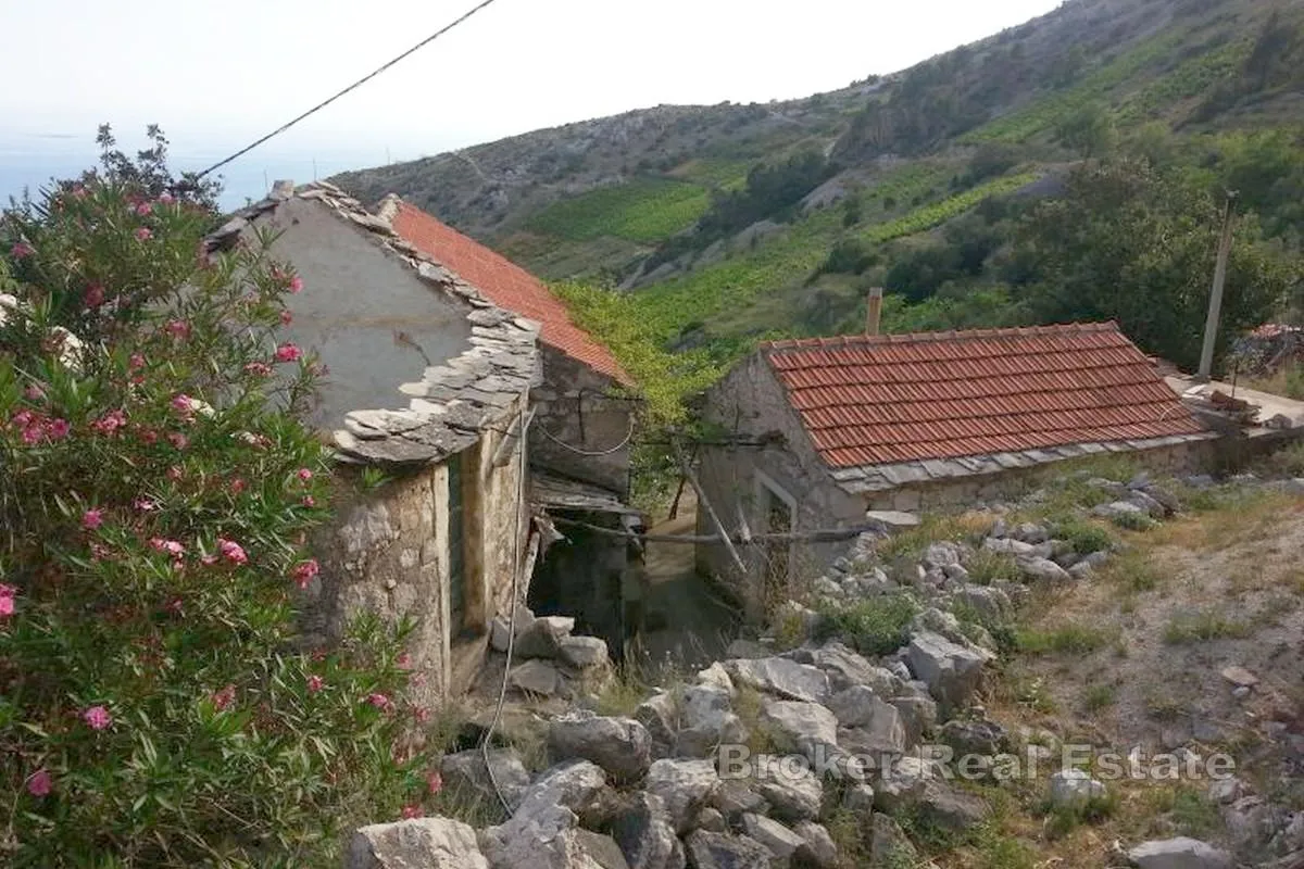 tri kamene kuće s pogledom na more za potpunu renovaciju - slika 6