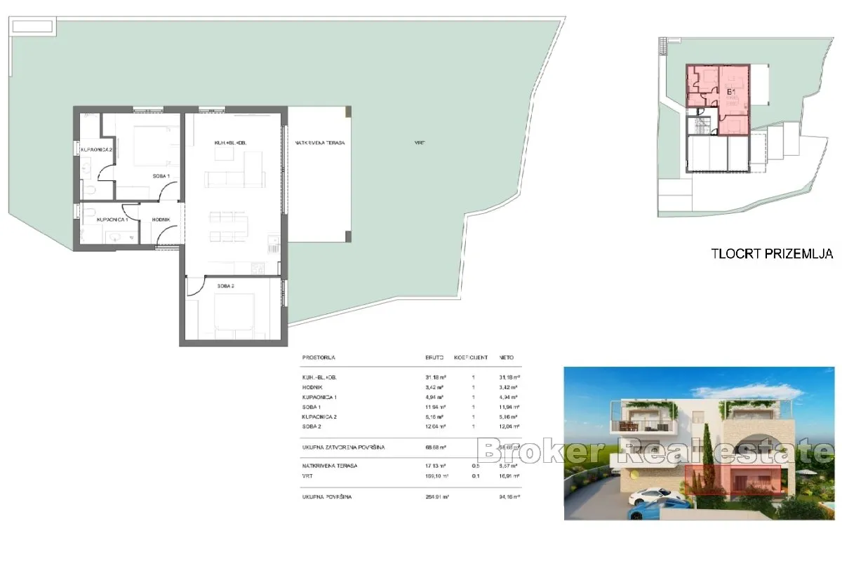 apartmani u izgradnji s pogledom na more - slika 6