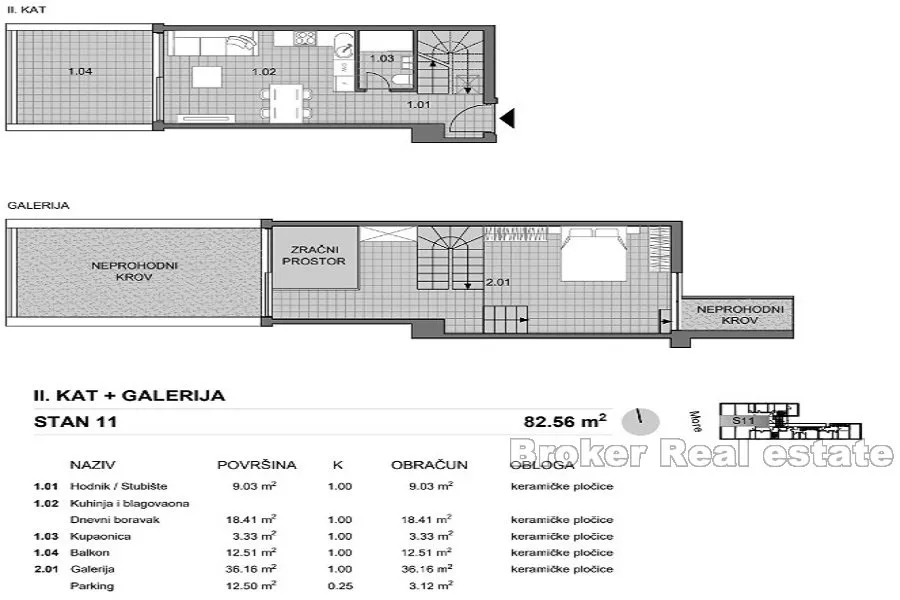 apartmani prvi red do mora - slika 14