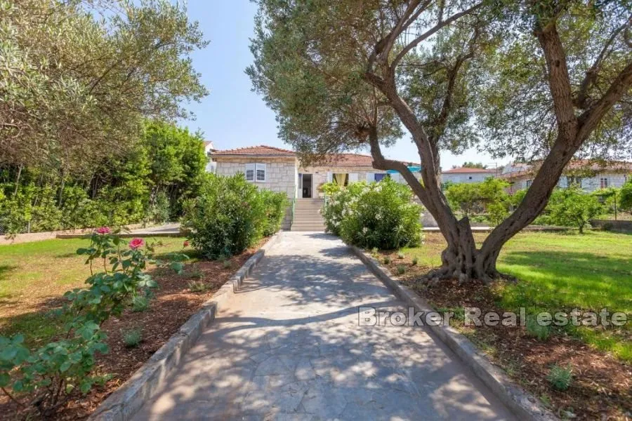 Kuća s predivnom okućnicom - Brač, Brač