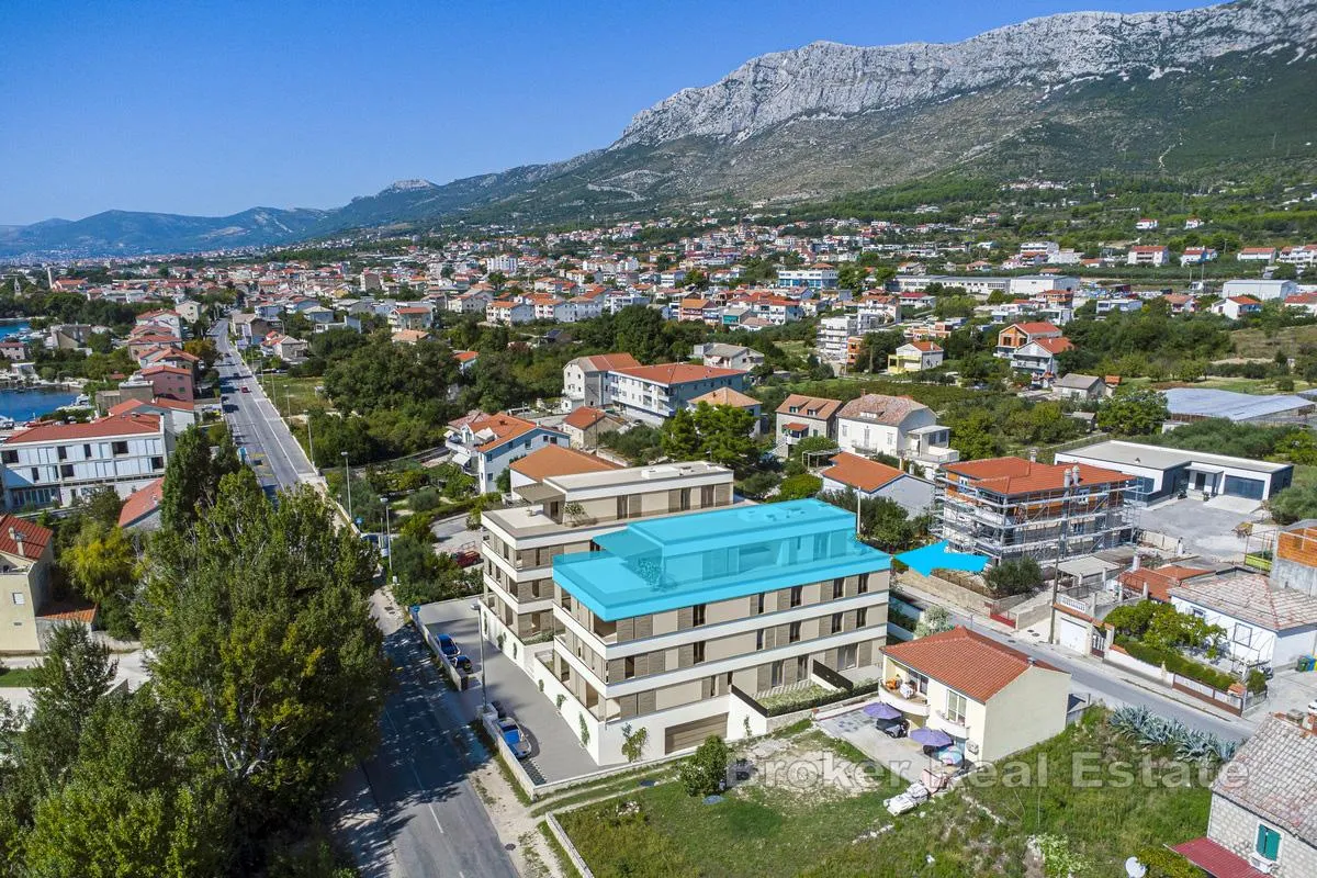 Ekskluzivni dvosobni penthouse, prvi red do mora - Istok, S8 - Kaštel Sućurac, Kaštela