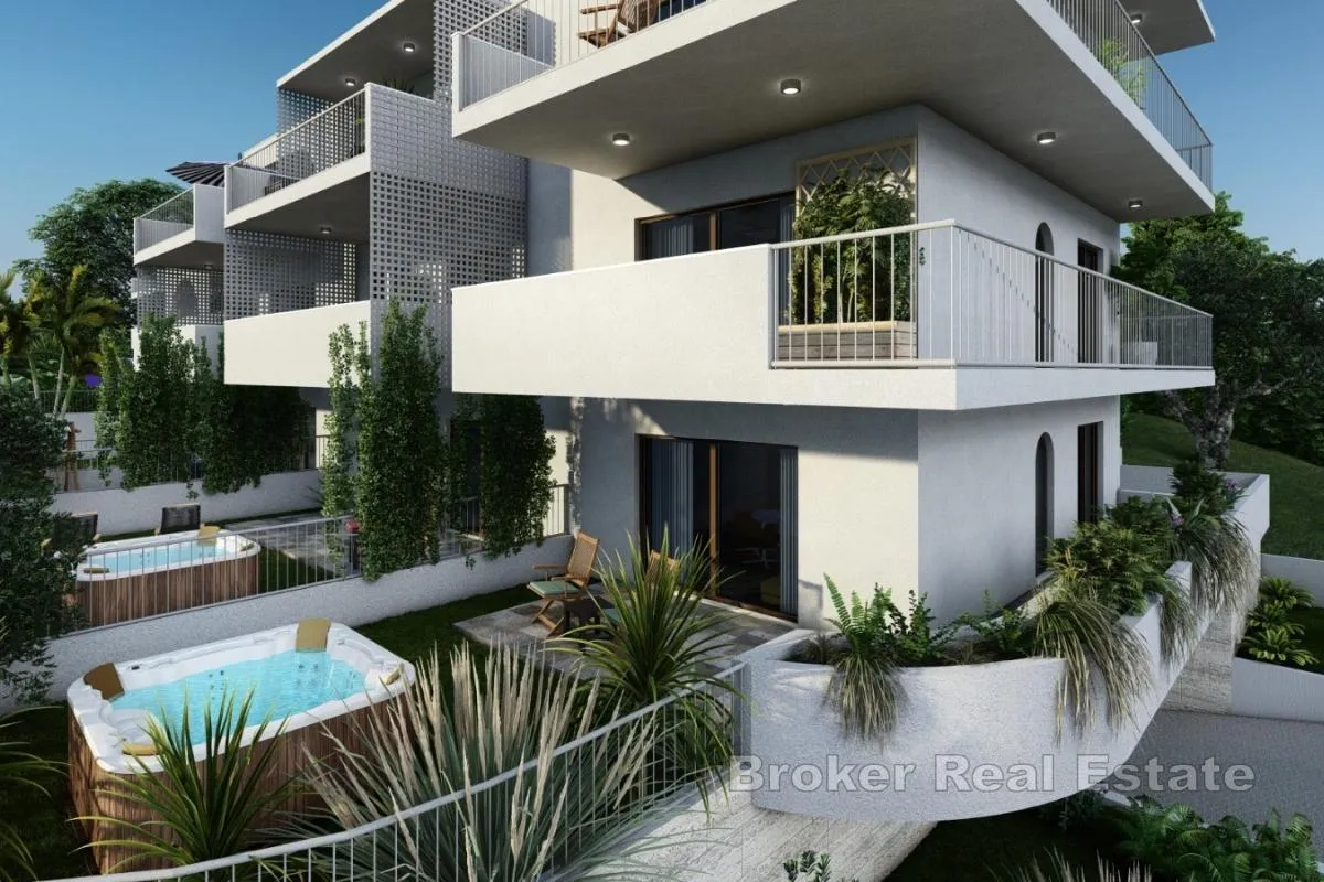 apartman u novogradnji na čiovu s pogledom na more - slika 3