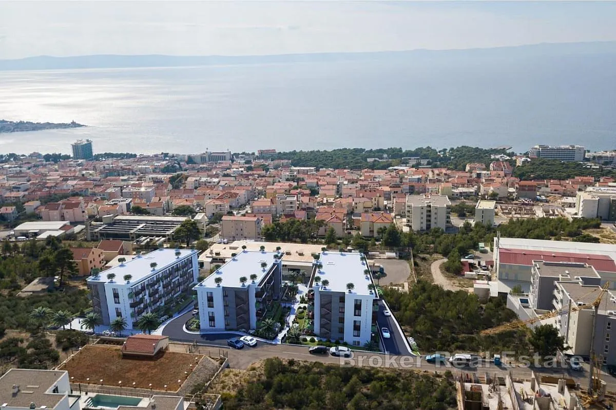 atraktivan dvosoban apartman u novogradnji s djelomičnim pogledom na more - slika 2