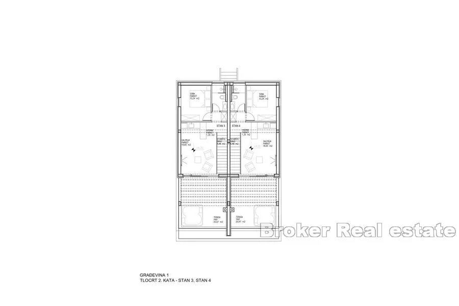 luksuzni penthouse s pogledom na more - slika 8