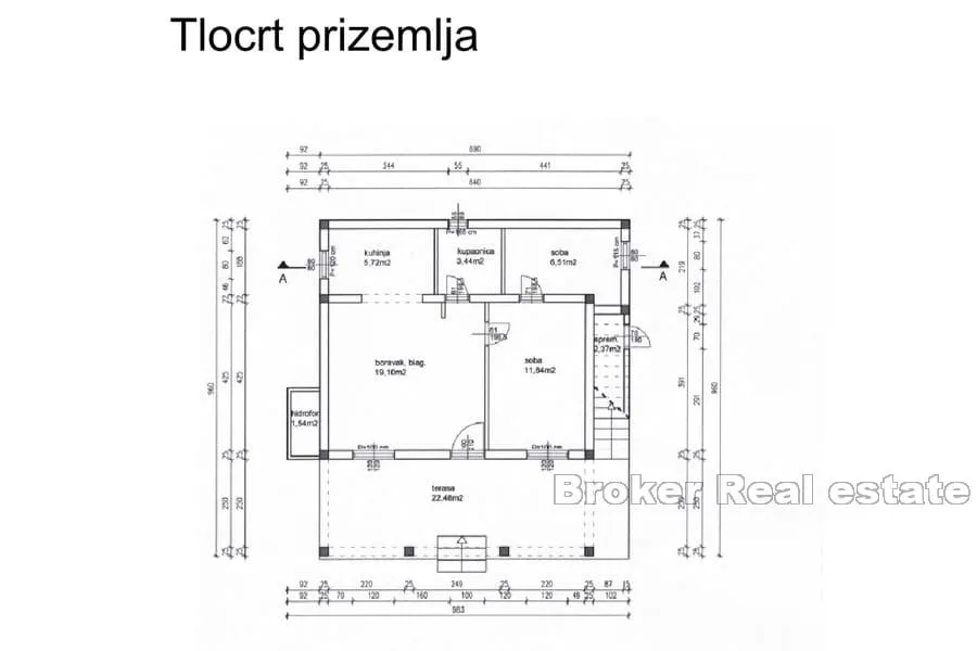 apartmanska kuća blizu mora - slika 11