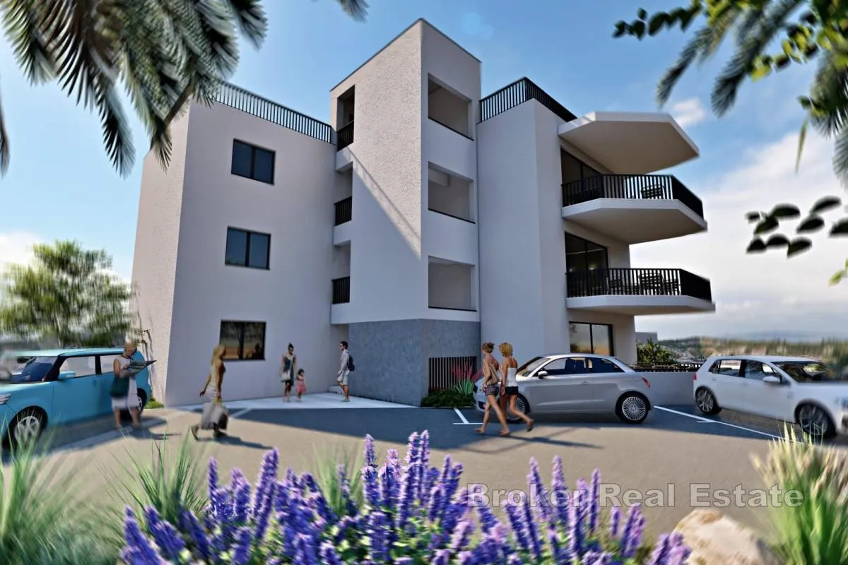moderan dvosoban penthouse stan s pogledom na more - slika 4