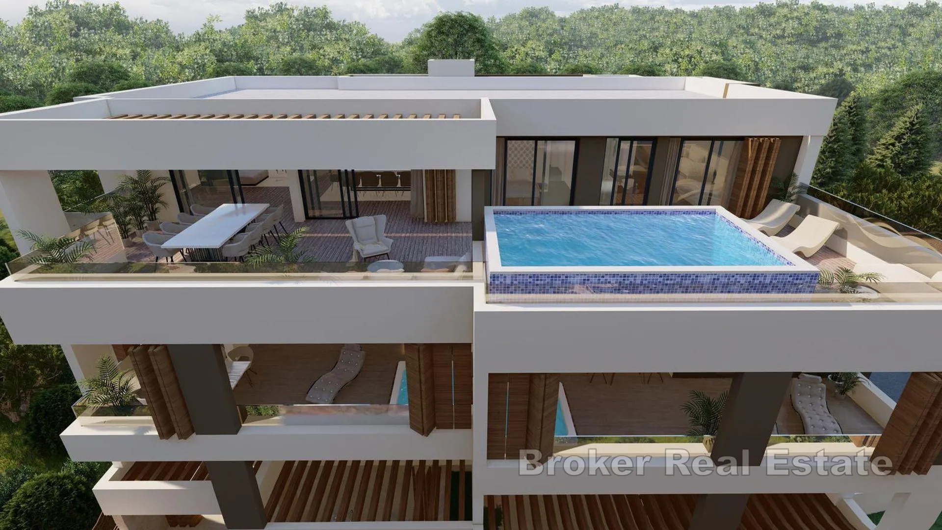 luksuzni penthouse s pogledom na more - slika 5