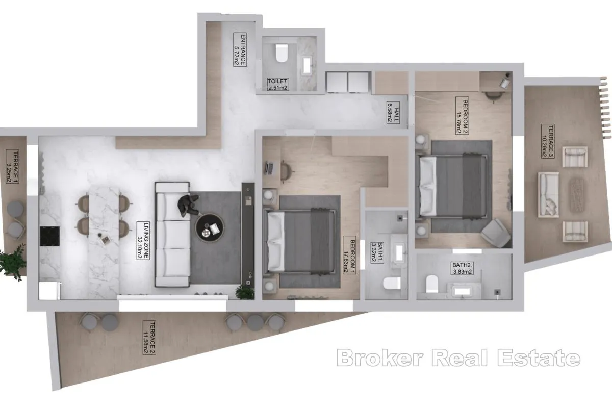 novoizgrađeni apartmani na prodaju - slika 10