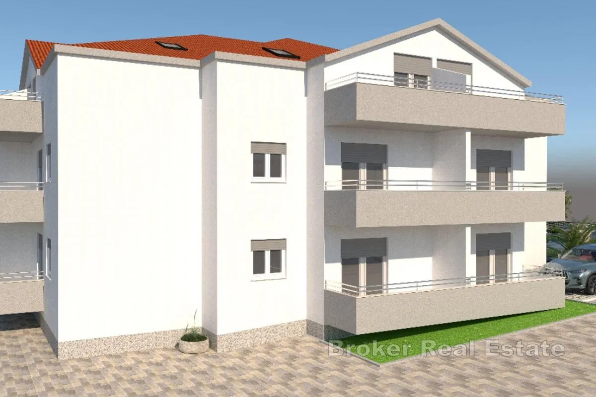 moderan apartman u novogradnji s pogledom na more - slika 4