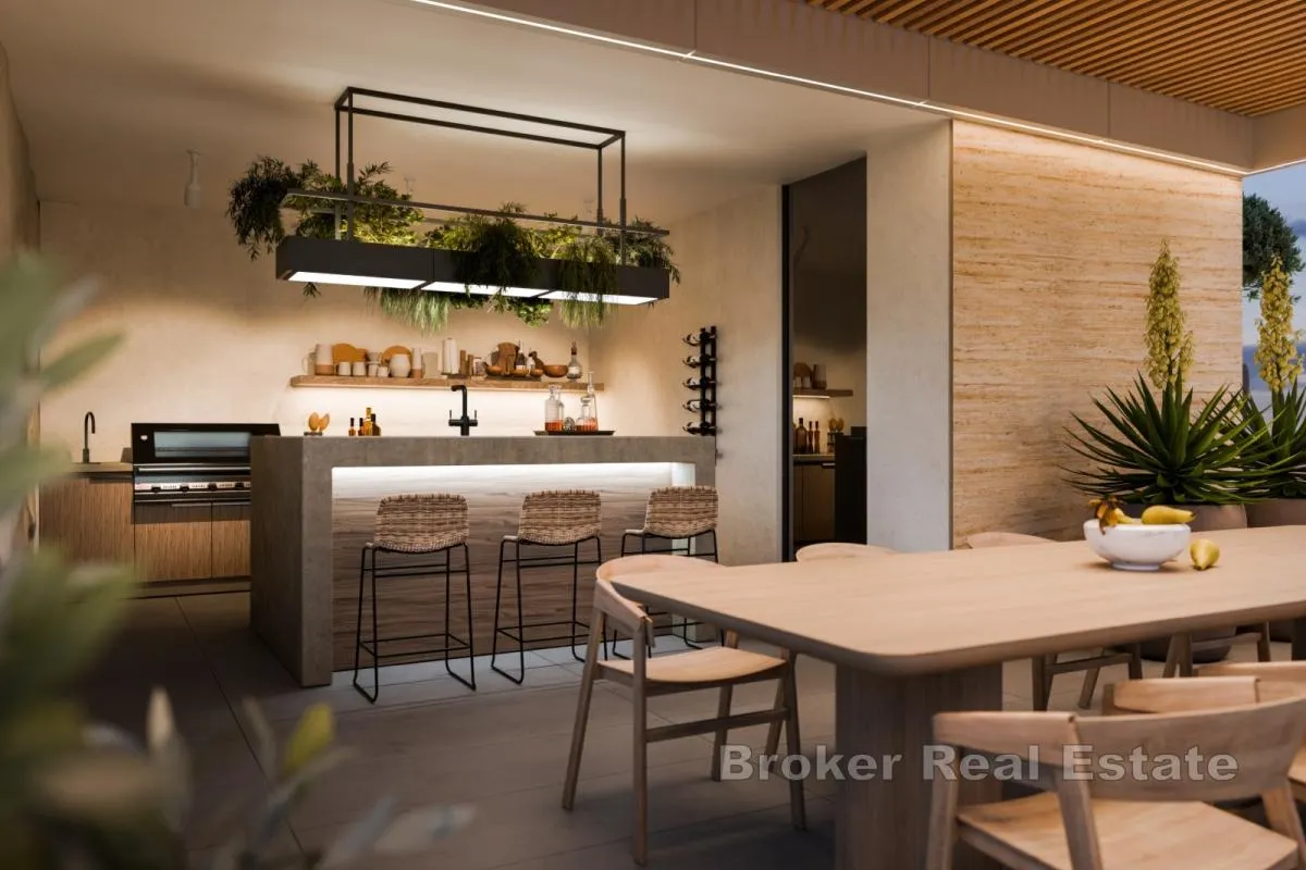 luksuzan trosoban penthouse stan s pogledom na more - slika 5