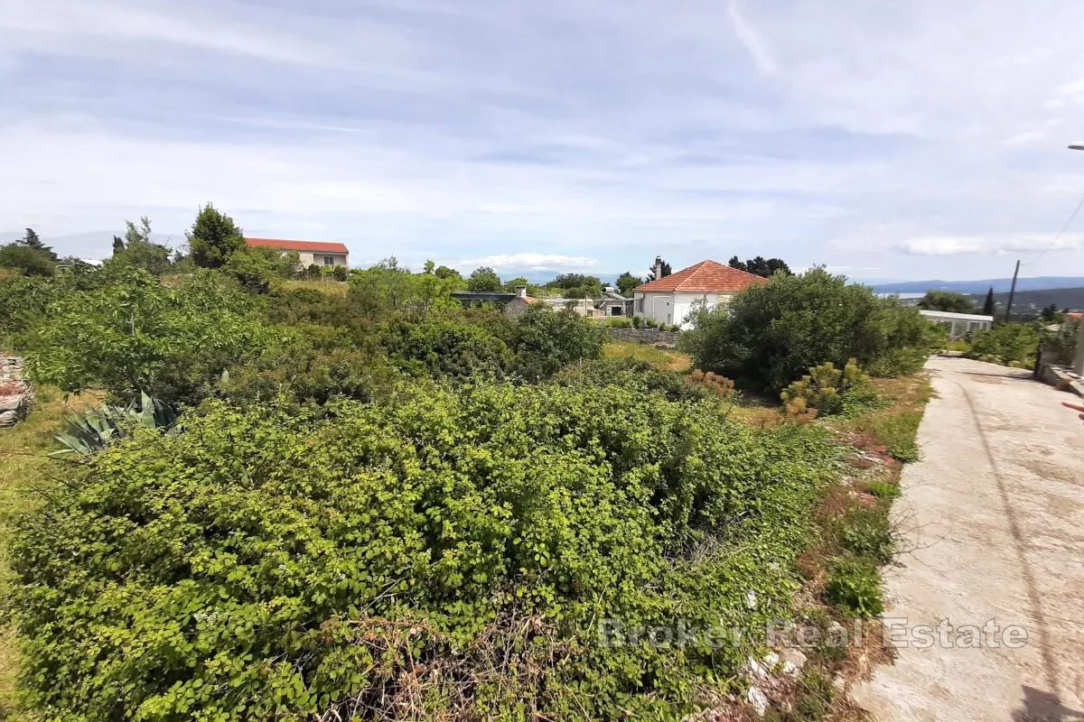 građevinsko zemljište s pogledom na more - slika 3