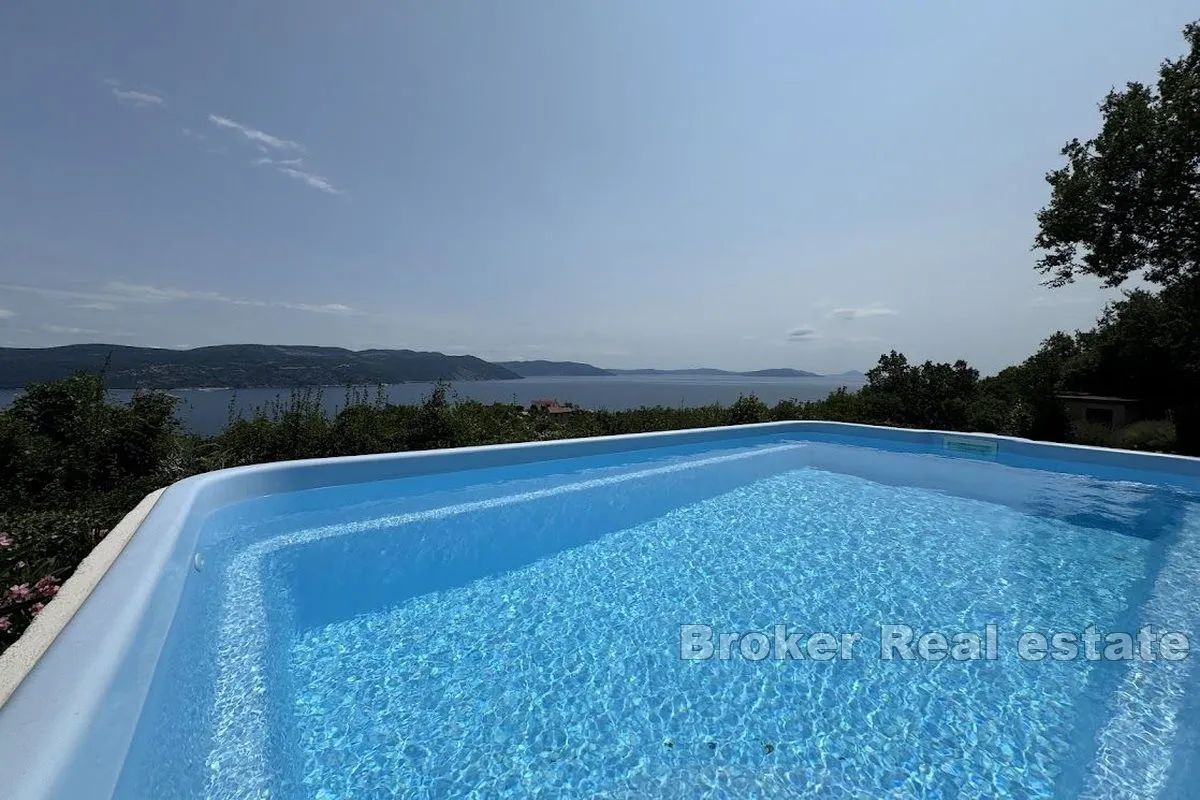 samostojeća kuća s panoramskim pogledom na more - slika 15