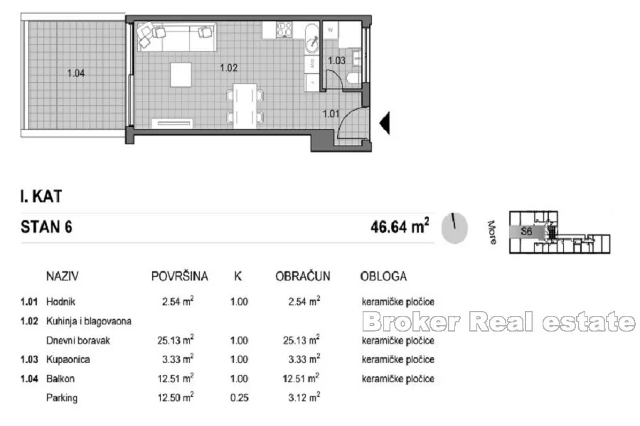 apartmani prvi red do mora - slika 4