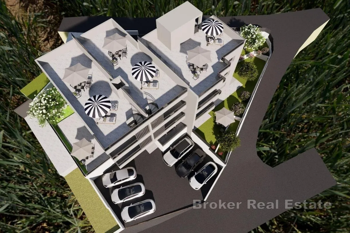 dvosobni penthouse s krovnom terasom i pogledom na more - slika 6