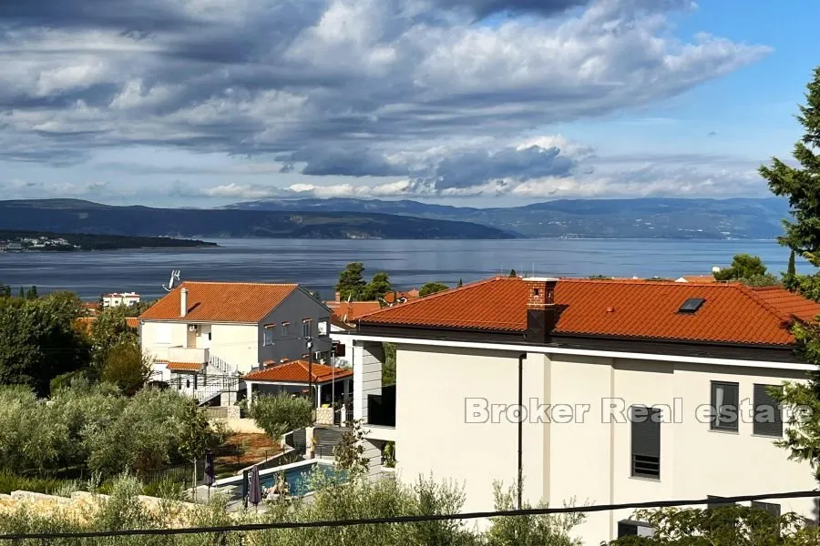 samostojeća kuća s bazenom i pogledom na more - slika 13