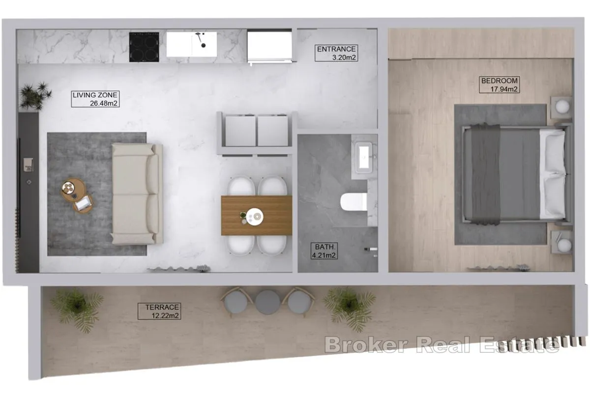 novoizgrađeni apartmani na prodaju - slika 8