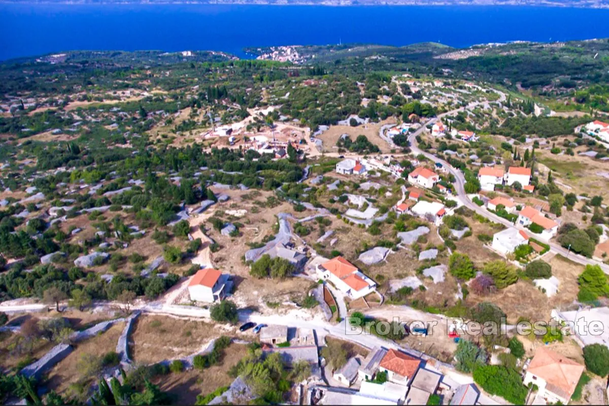 građevinsko zemljište s pogledom na more - slika 3