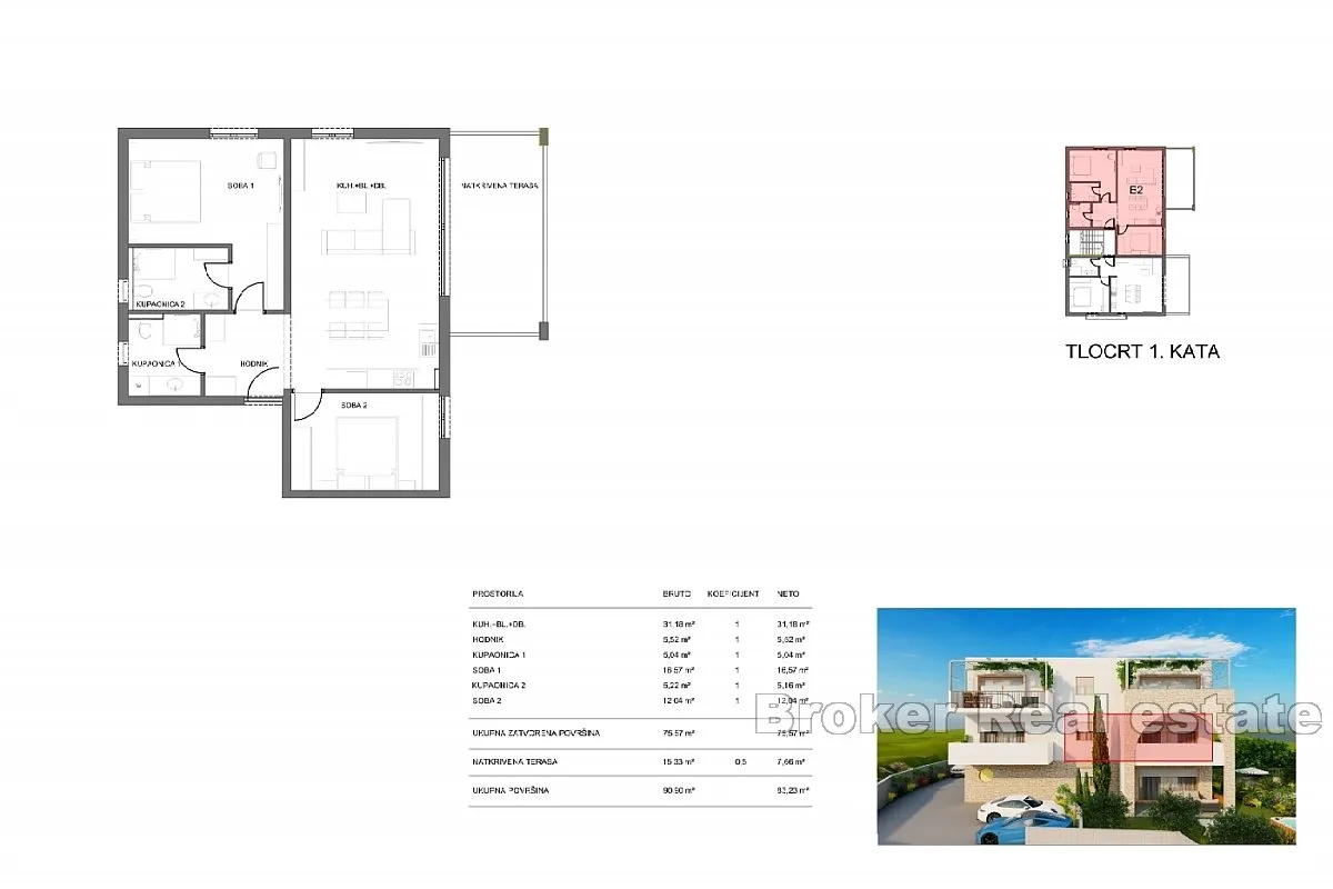apartmani u izgradnji s pogledom na more - slika 7