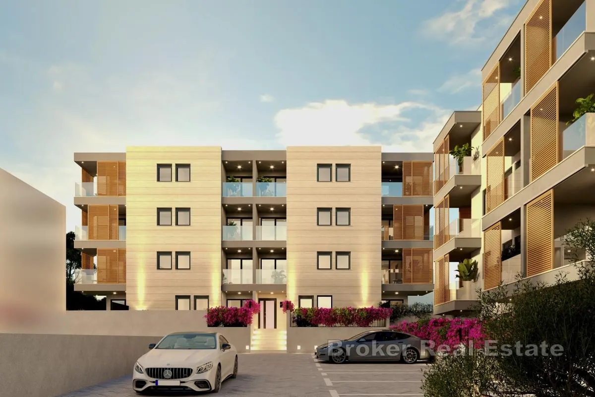 Moderan dvosobni apartman unutar novogradnje - Visoka, Split grad