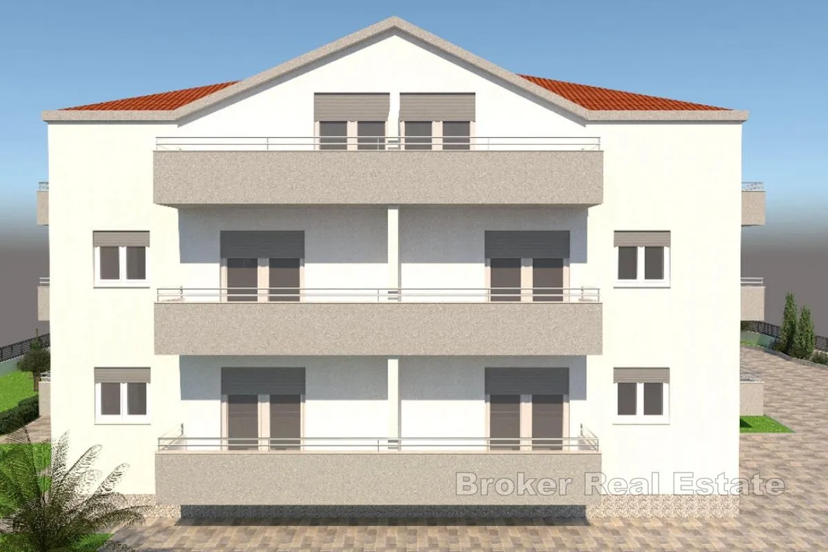 moderan apartman u novogradnji s pogledom na more - slika 1