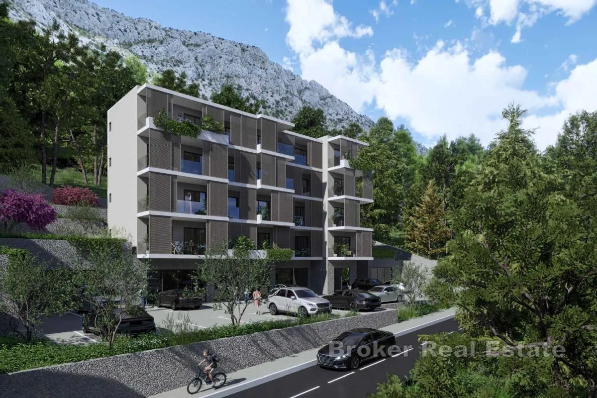 moderan dvosobni apartman s pogledom na more - slika 4