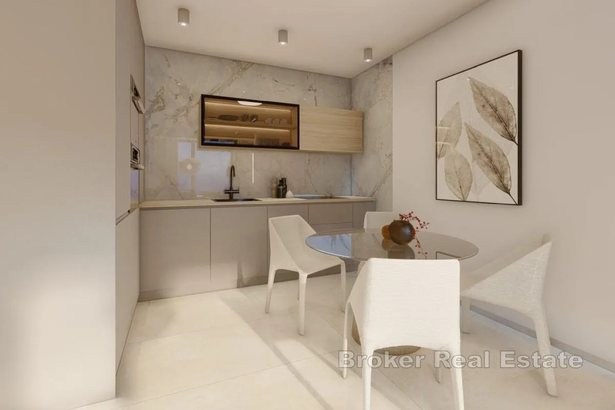 atraktivan dvosoban apartman u novogradnji s djelomičnim pogledom na more - slika 5
