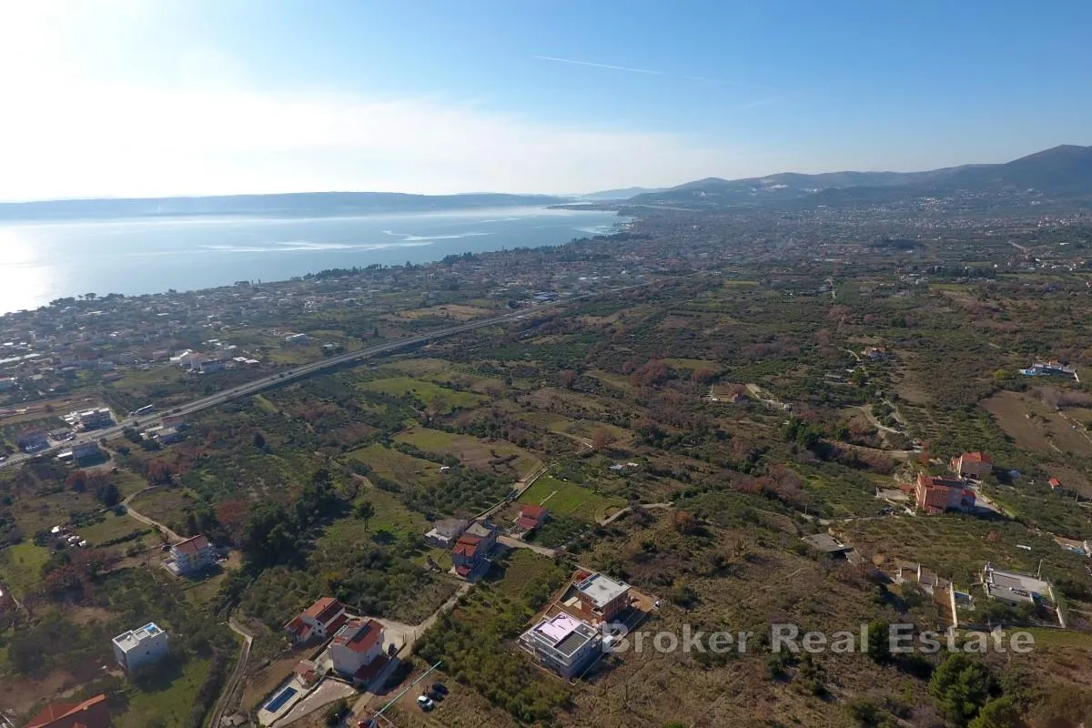 zemljište s projektom za tri moderne vile s pogledom - slika 3