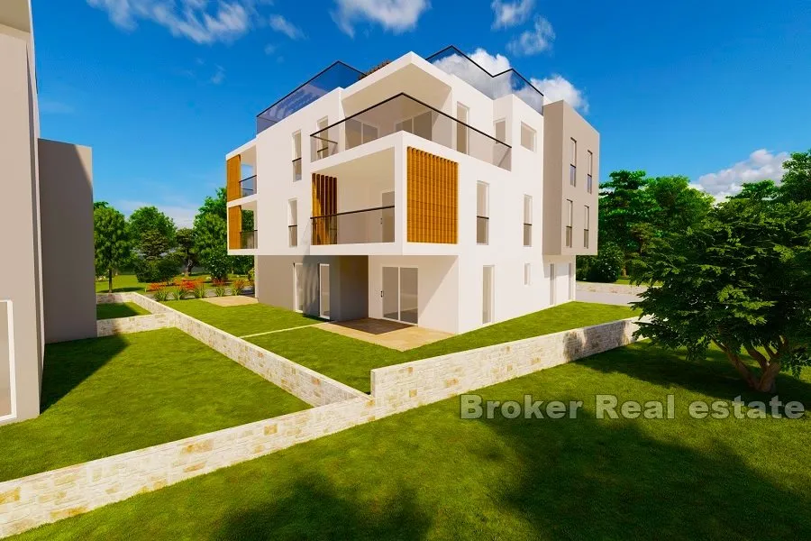 luksuzni novoizgrađeni apartmani uz more - slika 7