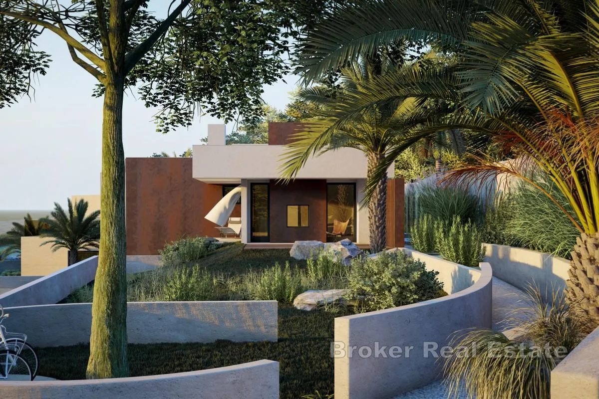građevinsko zemljište s projektom te pogledom na more - slika 5