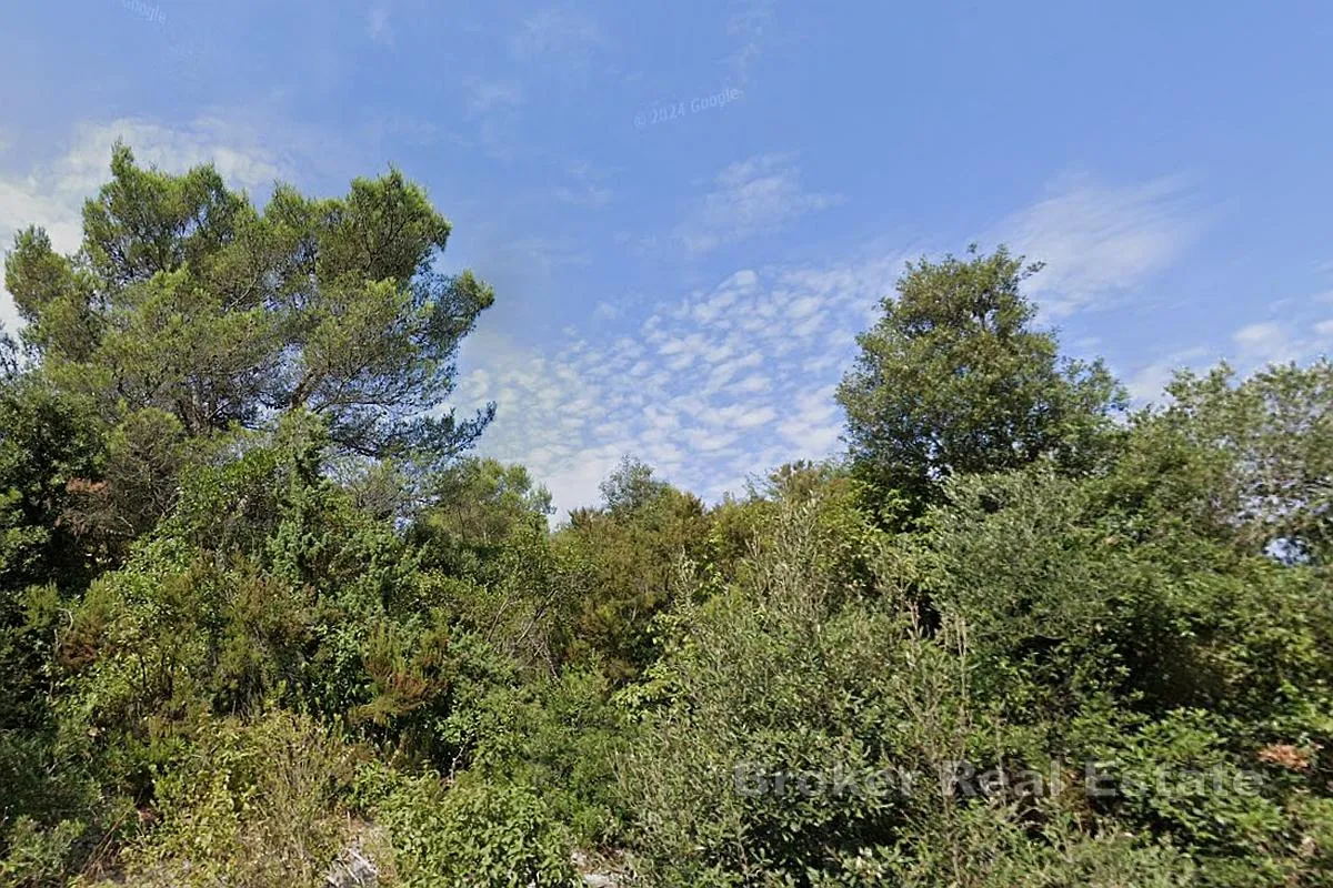 građevinsko zemljište s pogledom na more - slika 3