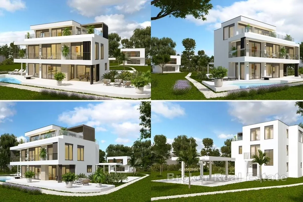 ekskluzivna vila na tri etaže s bazenom i otvorenim pogledom na more - slika 10