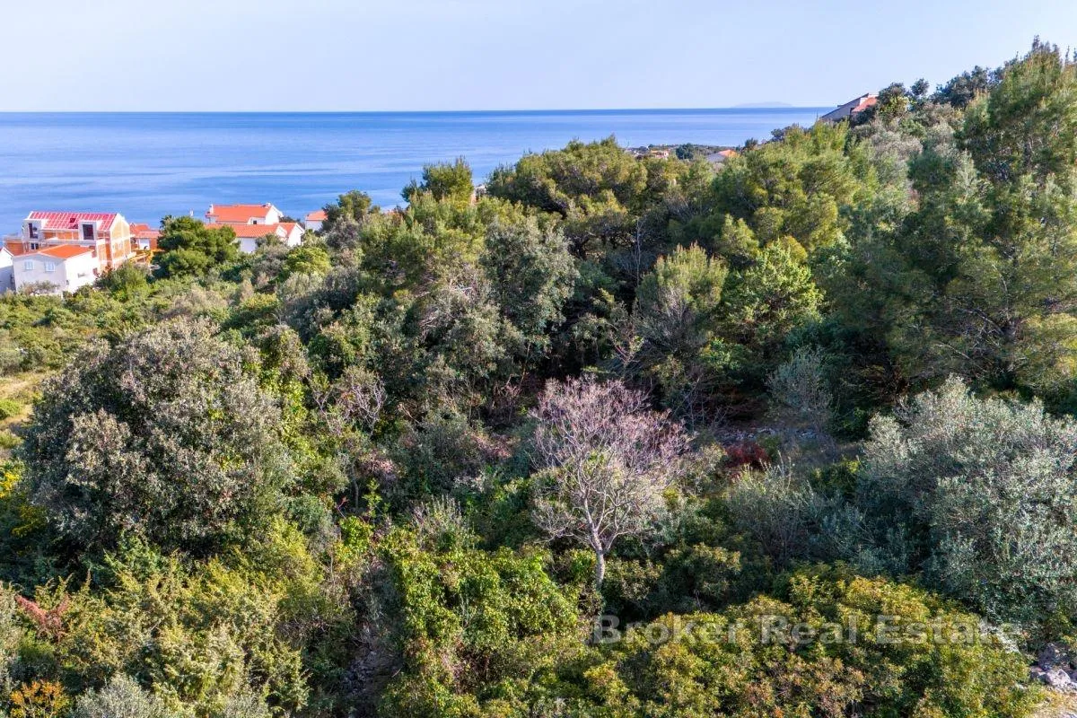 građevinsko zemljište s otvorenim pogledom na more - slika 2