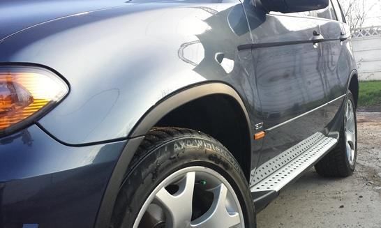 off road aerodinamic paket-bočne stepenice+obloge za bmw x5 e53 - slika 2