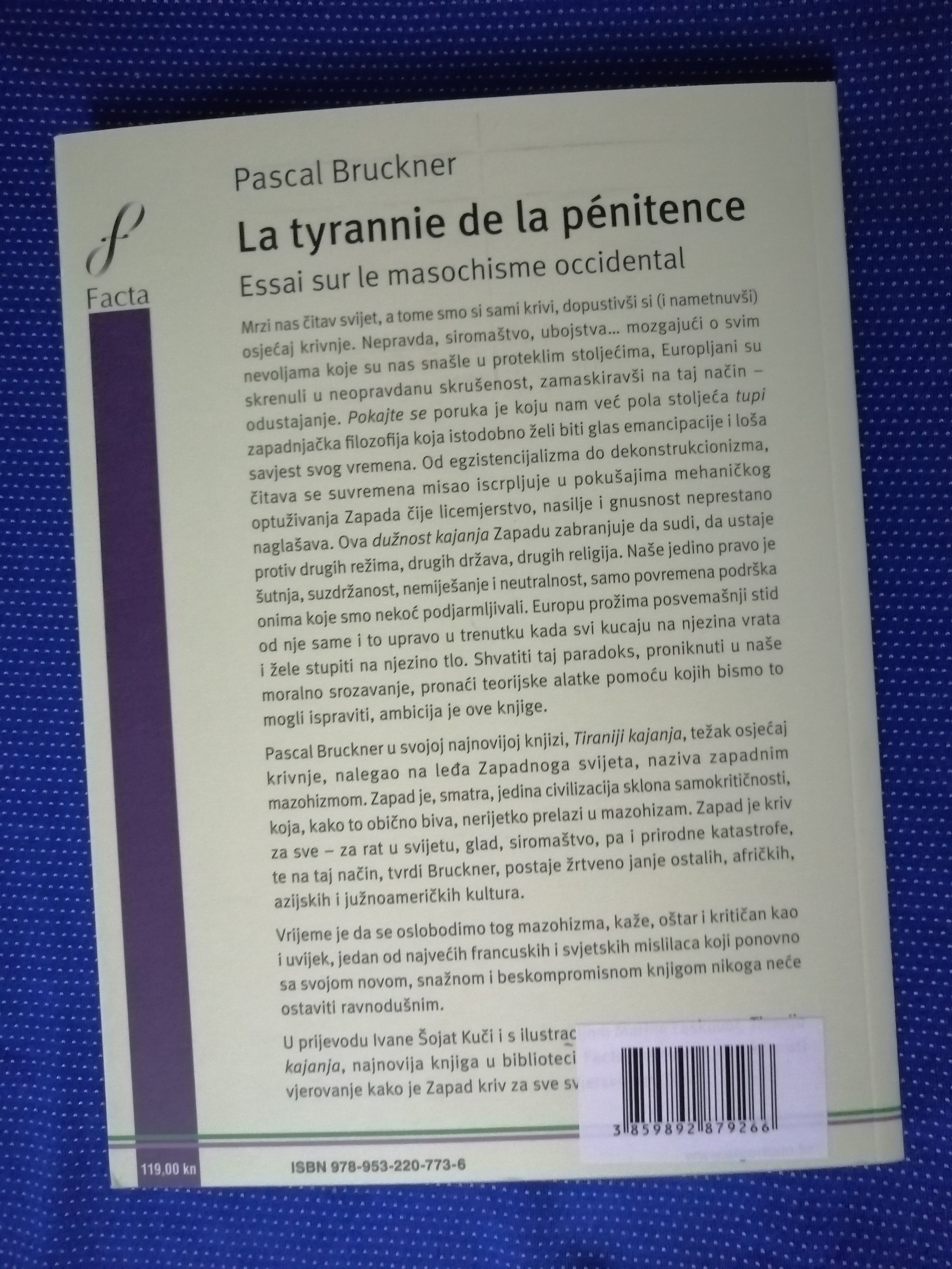 pascal bruckner – tiranija kajanja - slika 6