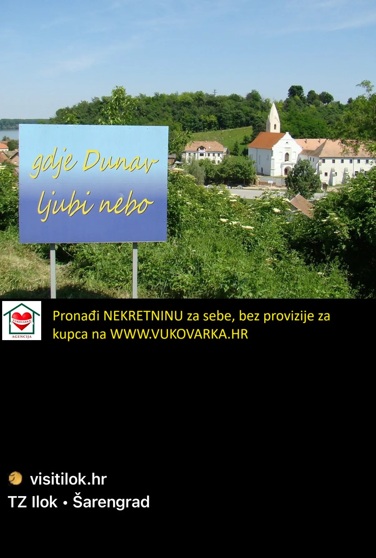 Šarengrad uz Dunav 2311m2 građ. 7326 m2 poljop. za turizam ili sli. - Šarengrad, Ilok