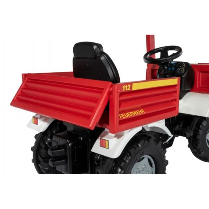 rolly toys vatrogasni kamion na pedale unimog nova verzija 2020 - slika 7
