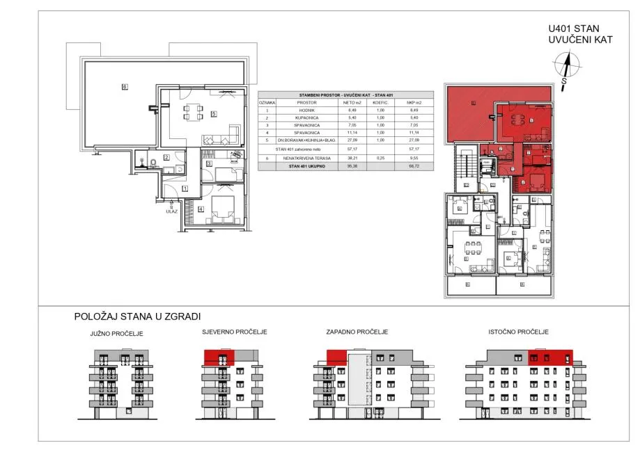luksuzan penthouse: donja bistra, 66,72 m2, novogradnja *lift* - slika 21
